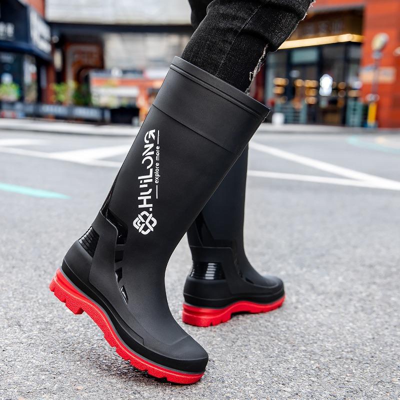 Высокие дождевые ботинки мужские взрослые водонепроницаемые ботинки нескользящие водные ботинки курьер на вынос длинные мужские резиновые сапоги 44
Высокие дождевые ботинки мужские взрослые водонепроницаемые ботинки нескользящие водные ботинки курьер на вынос длинные мужские резиновые сапоги 44