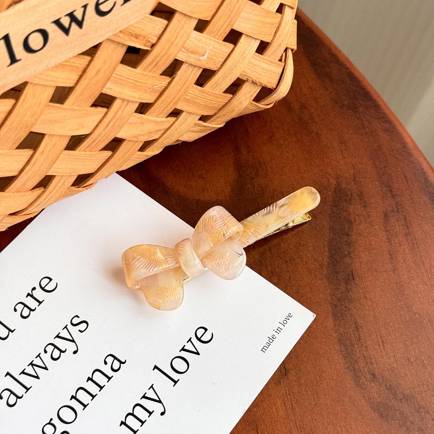 Knot Premium Bow Hair Clip In Multiple Colors For Stylish Womens Accessories Hair Light Orange
Knot Premium Bow Hair Clip In Multiple Colors For Stylish Womens Accessories Hair Light Orange