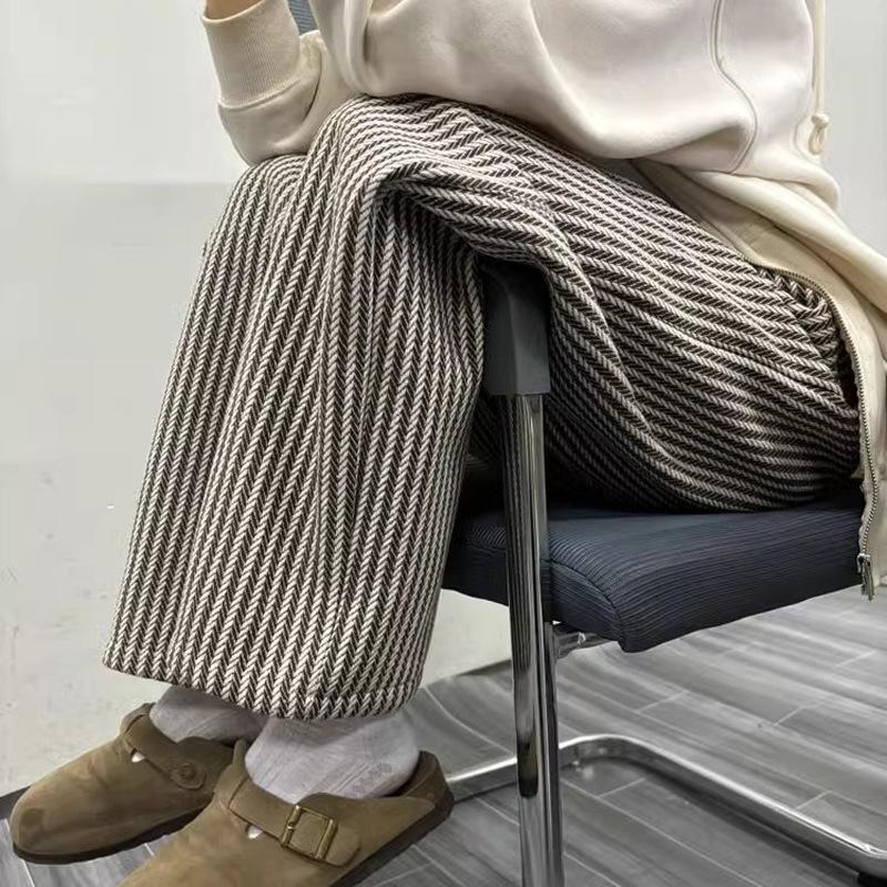 Korean Style 2025 High Waist Retro Pinstripe Wool Pants: Women’s Slimming Wide-Leg, Floor-Length for Spring, Autumn, Winter. 2XL (131-150 lbs)
Korean Style 2025 High Waist Retro Pinstripe Wool Pants: Women’s Slimming Wide-Leg, Floor-Length for Spring, Autumn, Winter. 2XL (131-150 lbs)