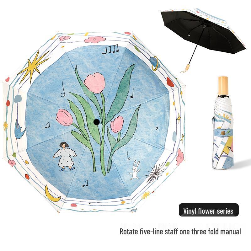 Dual-Use Automatic Sun & Rain Umbrella with UV Protection - Portable Folding Design for Women
Dual-Use Automatic Sun & Rain Umbrella with UV Protection - Portable Folding Design for Women