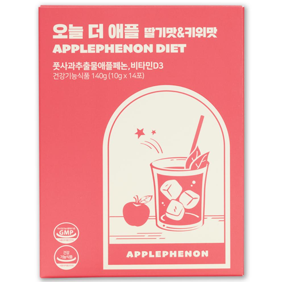 Calovis Сегодня Больше Яблоко Клубника и Киви, Диетическая Добавка Applephenon для Контроля Жира в Организме и Жира на Животе, 140 г, 1 Коробка
Calovis Сегодня Больше Яблоко Клубника и Киви, Диетическая Добавка Applephenon для Контроля Жира в Организме и Жира на Животе, 140 г, 1 Коробка