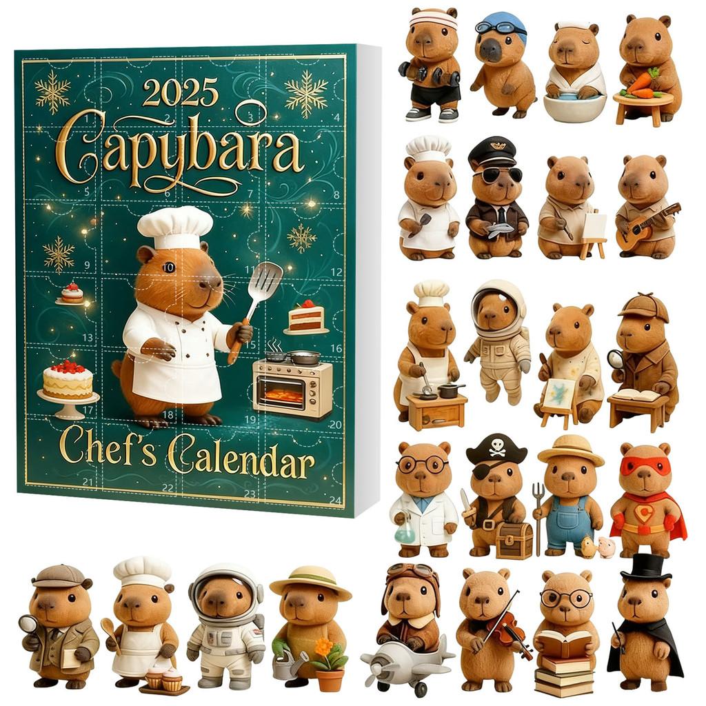 Christmas Capybara Advent Calendar Blind Box With Acrylic Figurines For Festive Decorations Style E
Christmas Capybara Advent Calendar Blind Box With Acrylic Figurines For Festive Decorations Style E