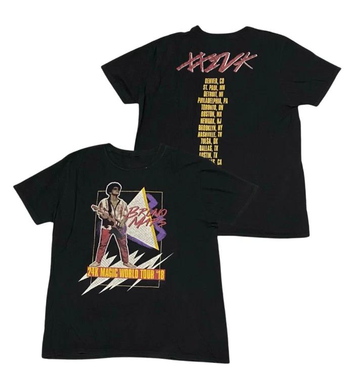 BRUNO MARS Short Sleeve T-Shirt 24K Magic World Tour ’18 S-5XL 2XL
BRUNO MARS Short Sleeve T-Shirt 24K Magic World Tour ’18 S-5XL 2XL
