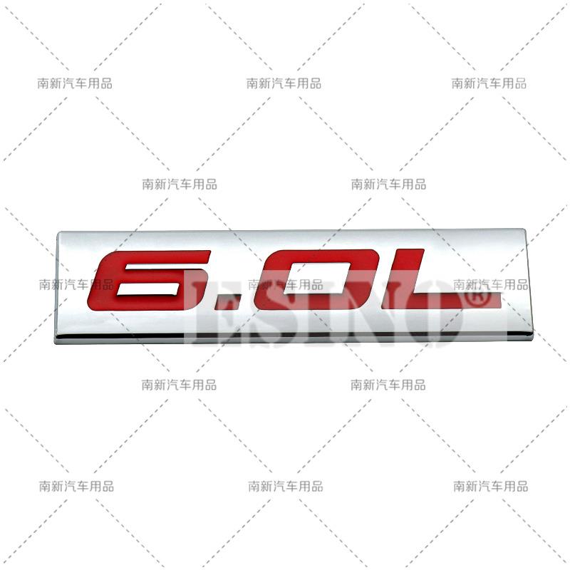Car Styling 3D Metal Chrome Zinc Alloy Adhensive Emblem 6.0L 6.1L 6.2L 6.4L 7.0L 7.3L Body Trunk Fender Badge Accessory
Car Styling 3D Metal Chrome Zinc Alloy Adhensive Emblem 6.0L 6.1L 6.2L 6.4L 7.0L 7.3L Body Trunk Fender Badge Accessory
