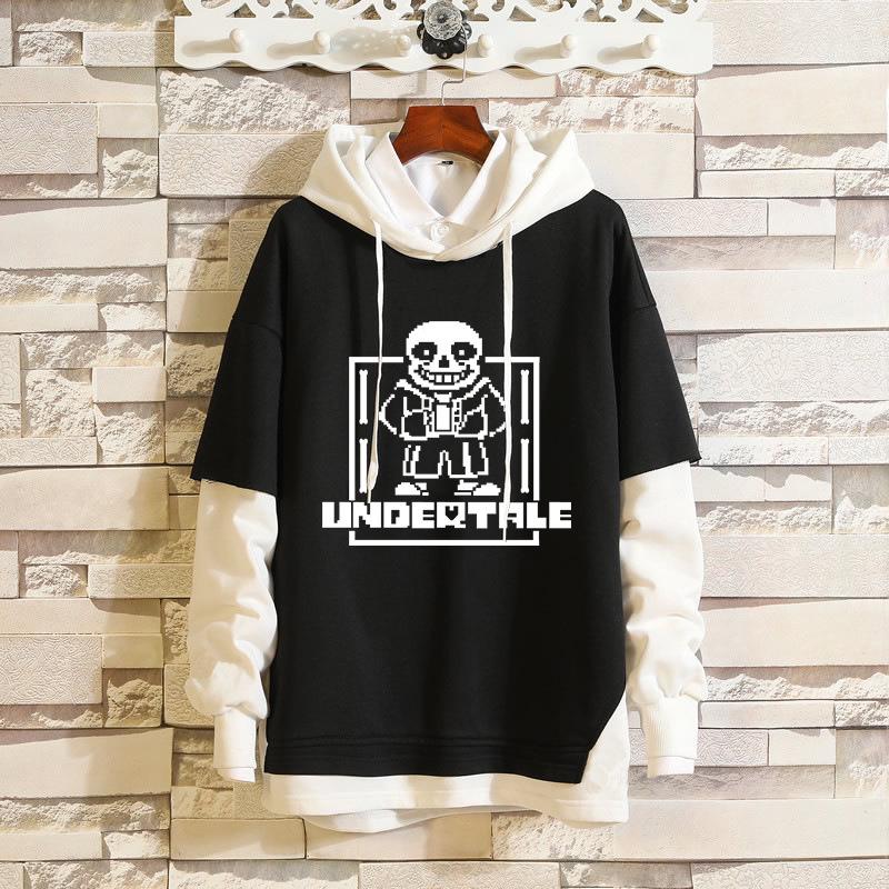 Модная толстовка для пар Undertale: Мужская и женская поддельная толстовка из двух частей M
Модная толстовка для пар Undertale: Мужская и женская поддельная толстовка из двух частей M
