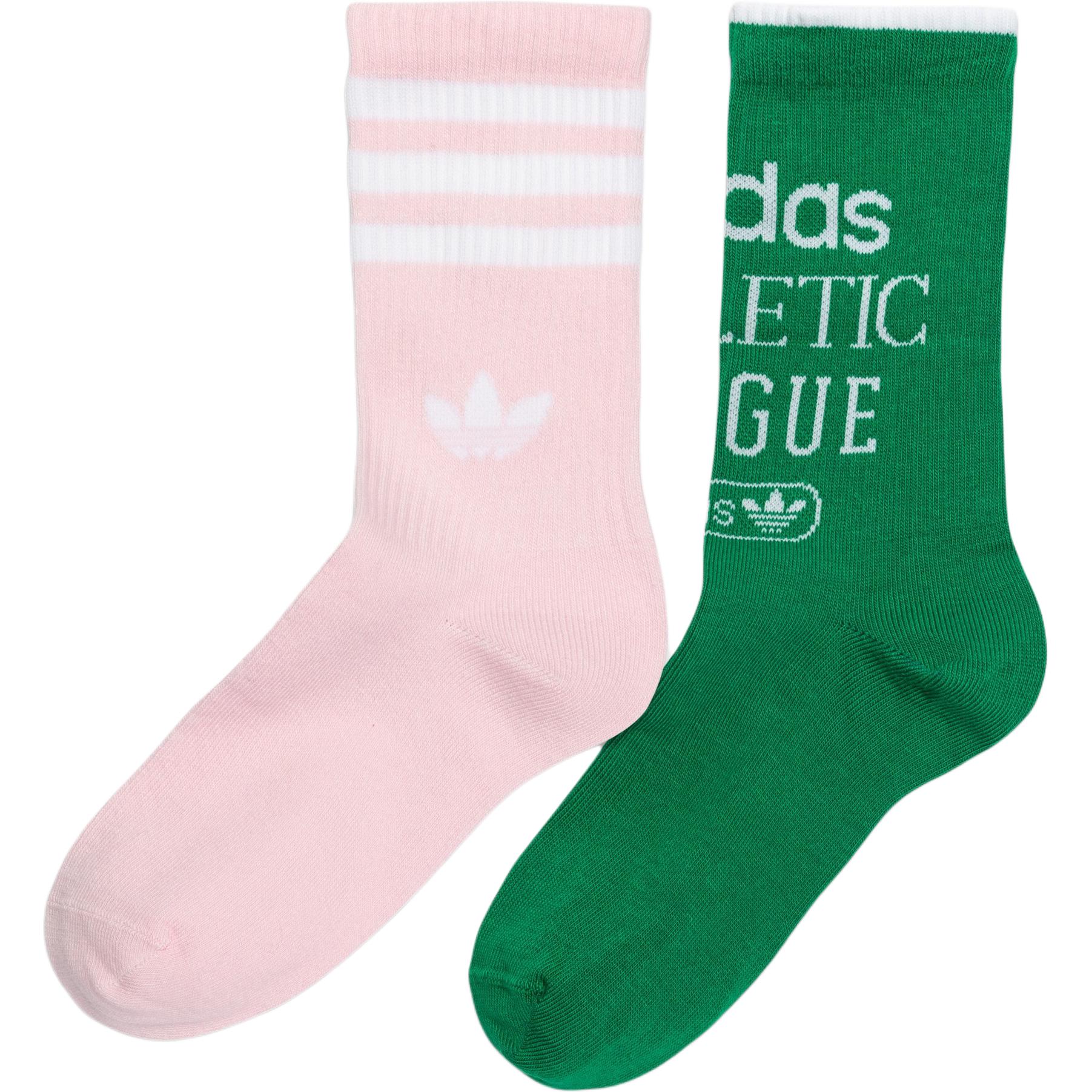 Adidas Crew Socks Women s 2 Pack Green/Clear Pink HI4920 XS
Adidas Crew Socks Women s 2 Pack Green/Clear Pink HI4920 XS