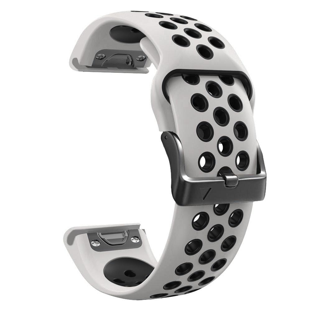For Garmin Tactix Delta/Enduro/Fenix 7X Silicone Watch Band Dual Color Quick Release Wrist Strap Black/Sky Blue
For Garmin Tactix Delta/Enduro/Fenix 7X Silicone Watch Band Dual Color Quick Release Wrist Strap Black/Sky Blue