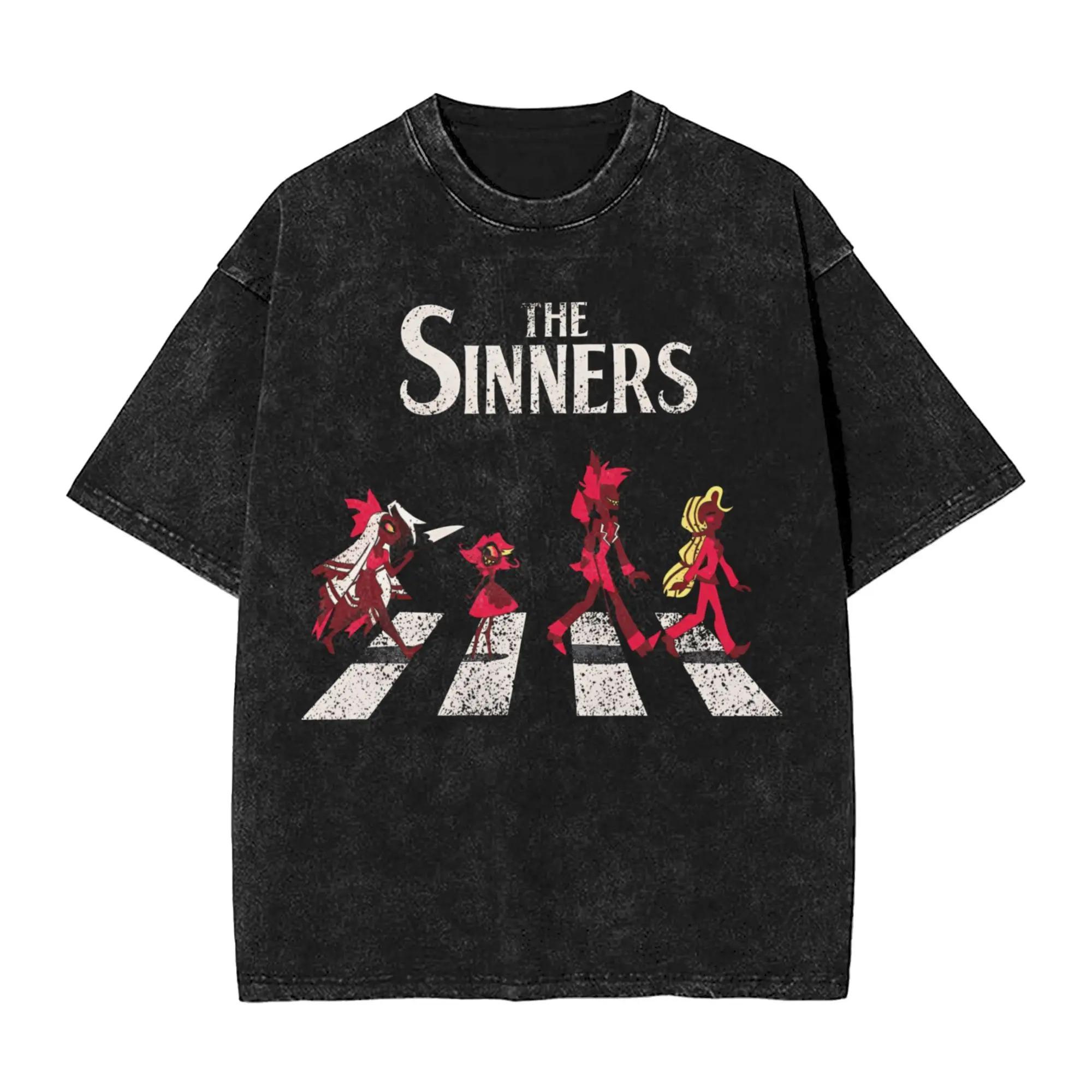 Men Women TShirt Hazbins Hotel Washed T Shirts Fashion The Demons Summer Tees Washed Vintage Loose Highend Luxury hot product S
Men Women TShirt Hazbins Hotel Washed T Shirts Fashion The Demons Summer Tees Washed Vintage Loose Highend Luxury hot product S