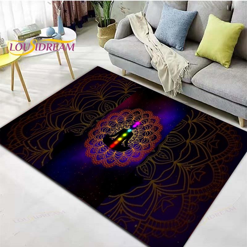 Meditation Practice Chakra Pattern Carpet for Living Room Bedroom Rug Kitchen Door Unslip Floor Mats gift photography props Rug 40x60cm
Meditation Practice Chakra Pattern Carpet for Living Room Bedroom Rug Kitchen Door Unslip Floor Mats gift photography props Rug 40x60cm