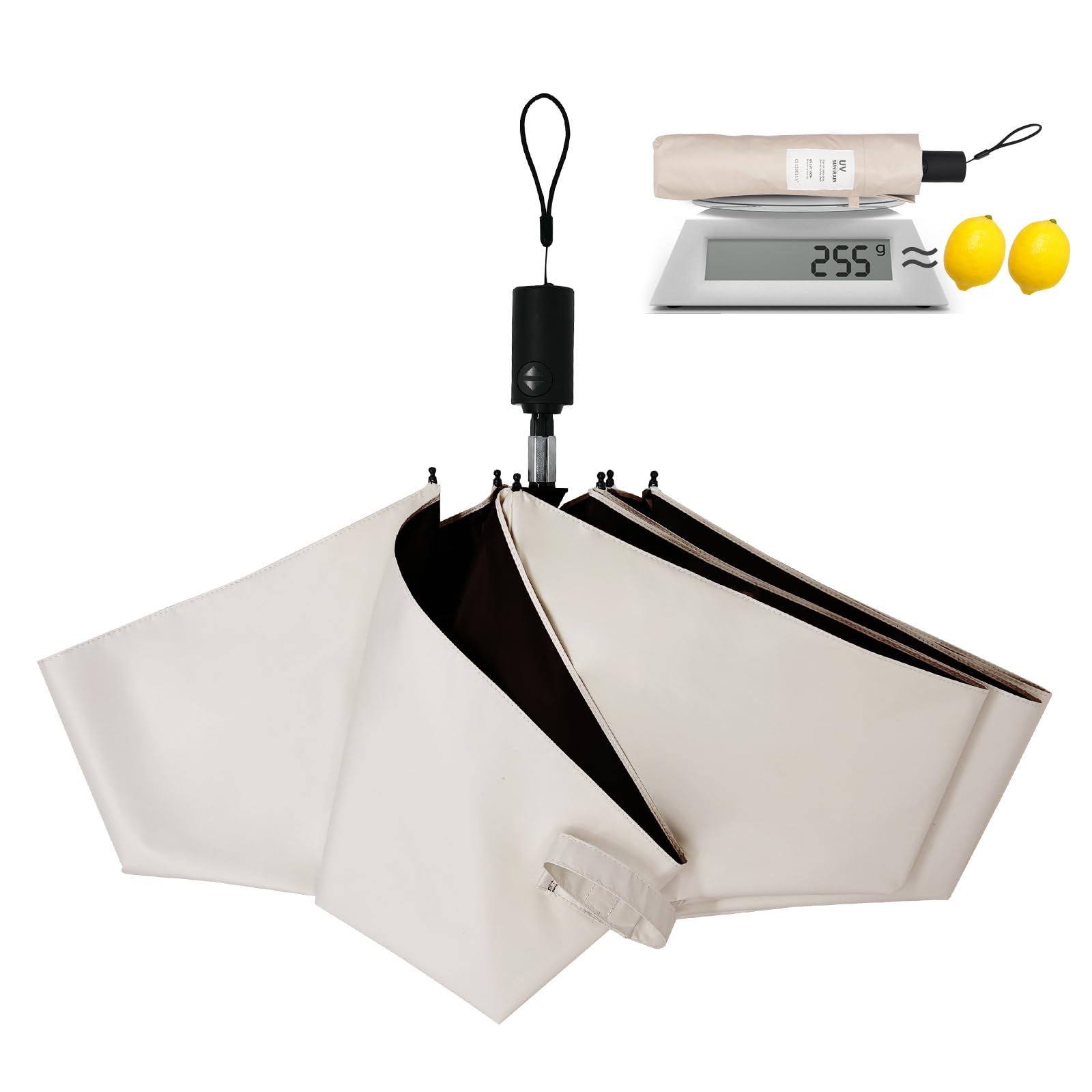 Зонт от солнца для защиты от ультрафиолета как в солнечную, так и в дождливую погоду, автоматически открывается и складывается, складной, устойчив к ультрафиолетовому излучению, ветрозащитный и водонепроницаемый, простое молоко, легко связаться, легко исп
Зонт от солнца для защиты от ультрафиолета как в солнечную, так и в дождливую погоду, автоматически открывается и складывается, складной, устойчив к ультрафиолетовому излучению, ветрозащитный и водонепроницаемый, простое молоко, легко связаться, легко исп