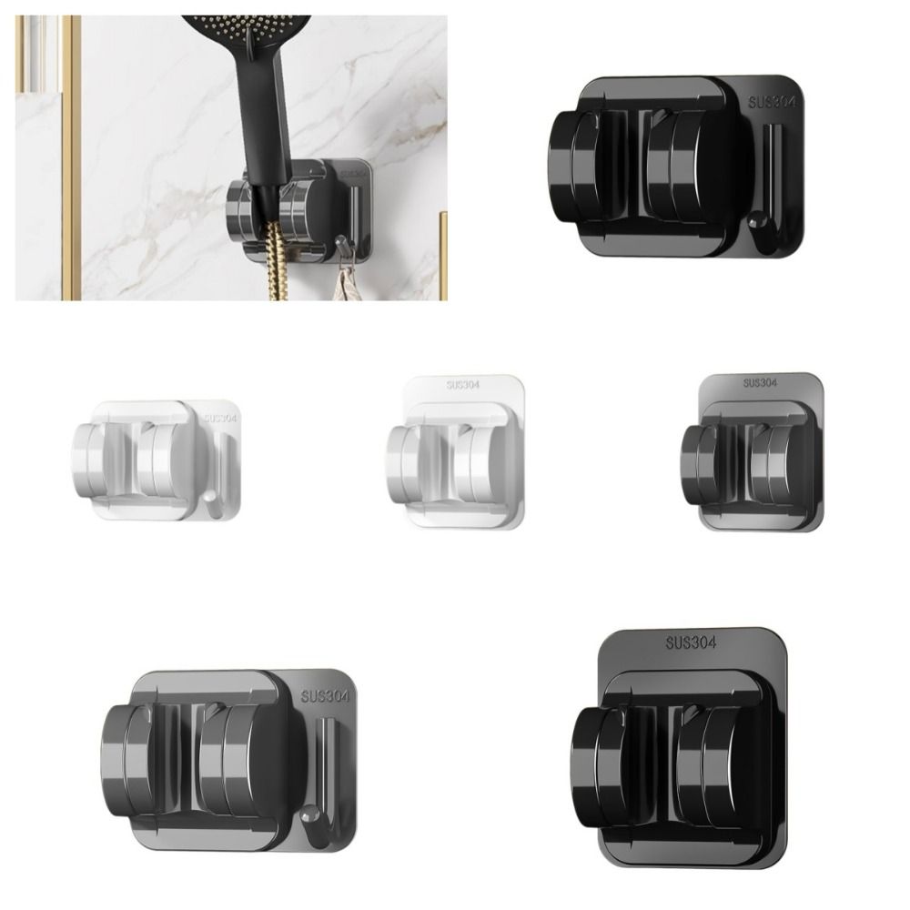 Hanging Base Shower Bracket with Hook Shower Nozzle Holder Multi-Purpose Kitchen 
Hanging Base Shower Bracket with Hook Shower Nozzle Holder Multi-Purpose Kitchen
