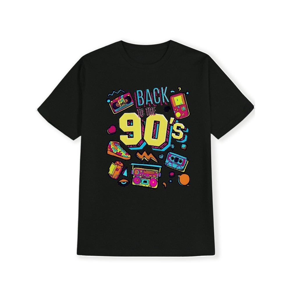 European sizes Game Boy Print T-Shirt, Summer, Versatile, Sporty, Trendy, Crew Neck Short Sleeve Tee, Casual Everyday Top 4XL чорний
European sizes Game Boy Print T-Shirt, Summer, Versatile, Sporty, Trendy, Crew Neck Short Sleeve Tee, Casual Everyday Top 4XL чорний