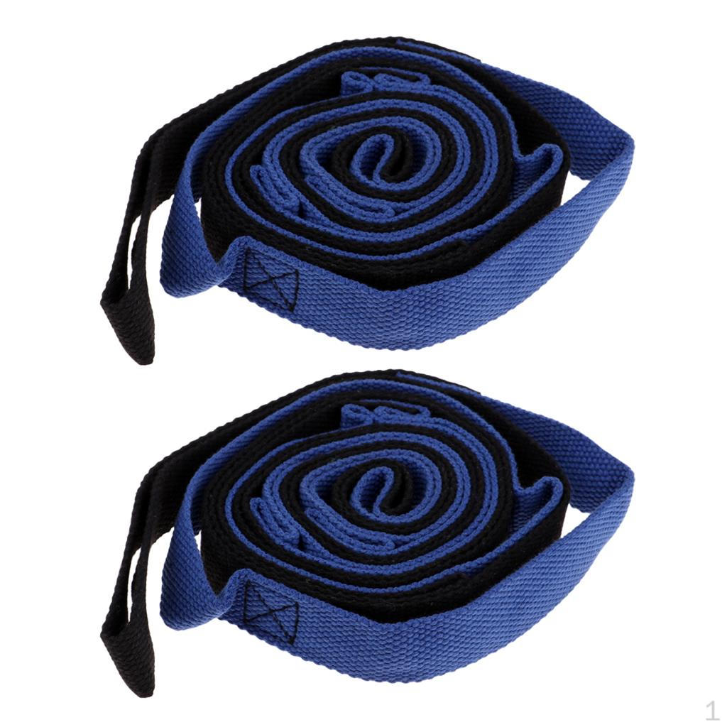 Straps with Loops, Leg Stretching Strap for Exercise, Cheer, Ballet, Dance, Gymnastics - Pack of 2
Straps with Loops, Leg Stretching Strap for Exercise, Cheer, Ballet, Dance, Gymnastics - Pack of 2