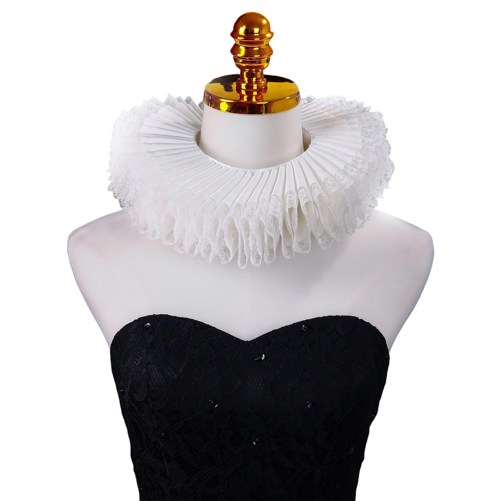 Adjustable Elizabethan Collar Gothicism Fashion Collar Elegant Victorian Collar Fashionable Neck Accessory белый
Adjustable Elizabethan Collar Gothicism Fashion Collar Elegant Victorian Collar Fashionable Neck Accessory белый