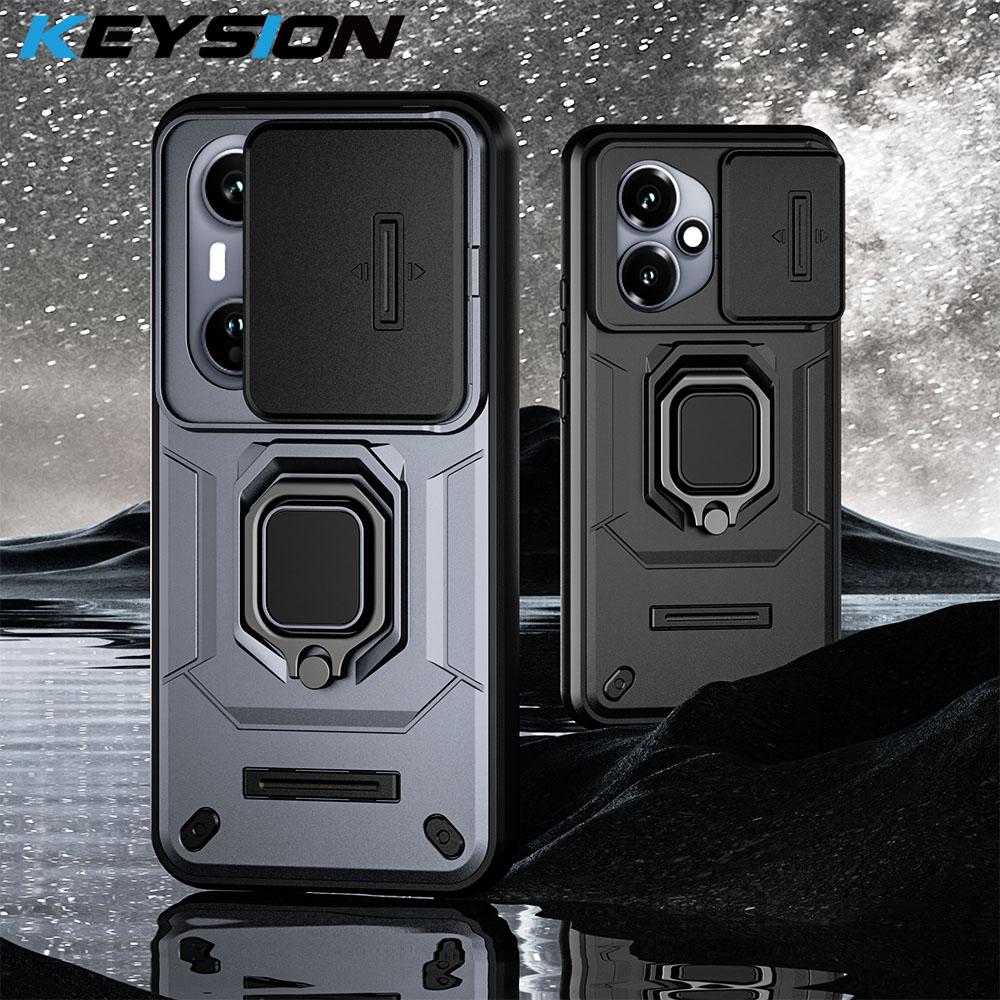KEYSION Shockproof Armor Case for HONOR 400 Pro 5G Slide Camera Lens Protection Ring Stand Phone Cover for Huawei Honor 400 5G for Honor 400
KEYSION Shockproof Armor Case for HONOR 400 Pro 5G Slide Camera Lens Protection Ring Stand Phone Cover for Huawei Honor 400 5G for Honor 400