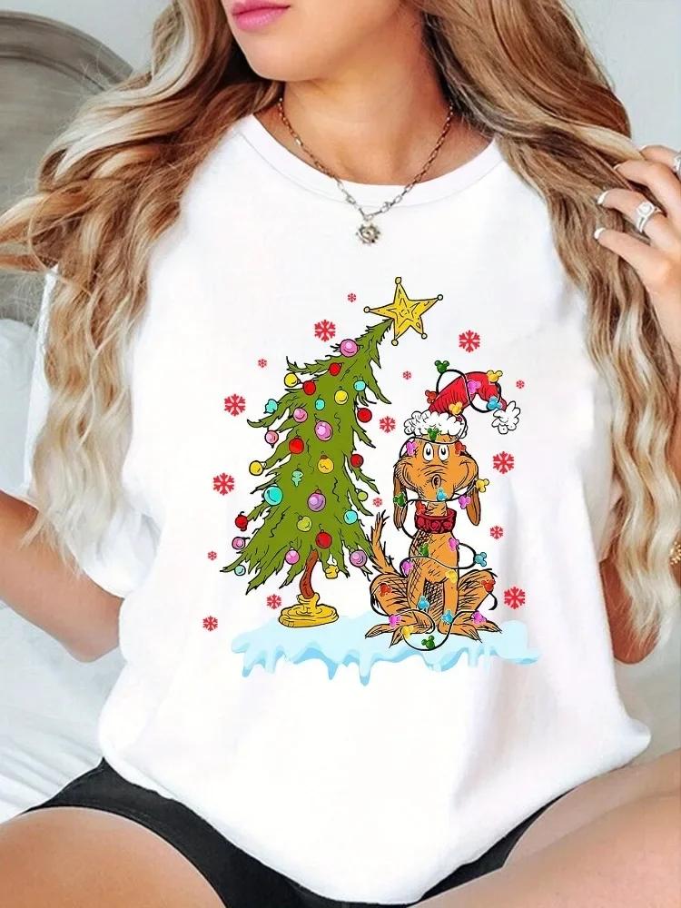 Christmas Short Sleeved Cartoon Christmas Tree Dog Print Womens Childrens Tshirt Black White Casual Top Fashionable Clothing 4XL
Christmas Short Sleeved Cartoon Christmas Tree Dog Print Womens Childrens Tshirt Black White Casual Top Fashionable Clothing 4XL