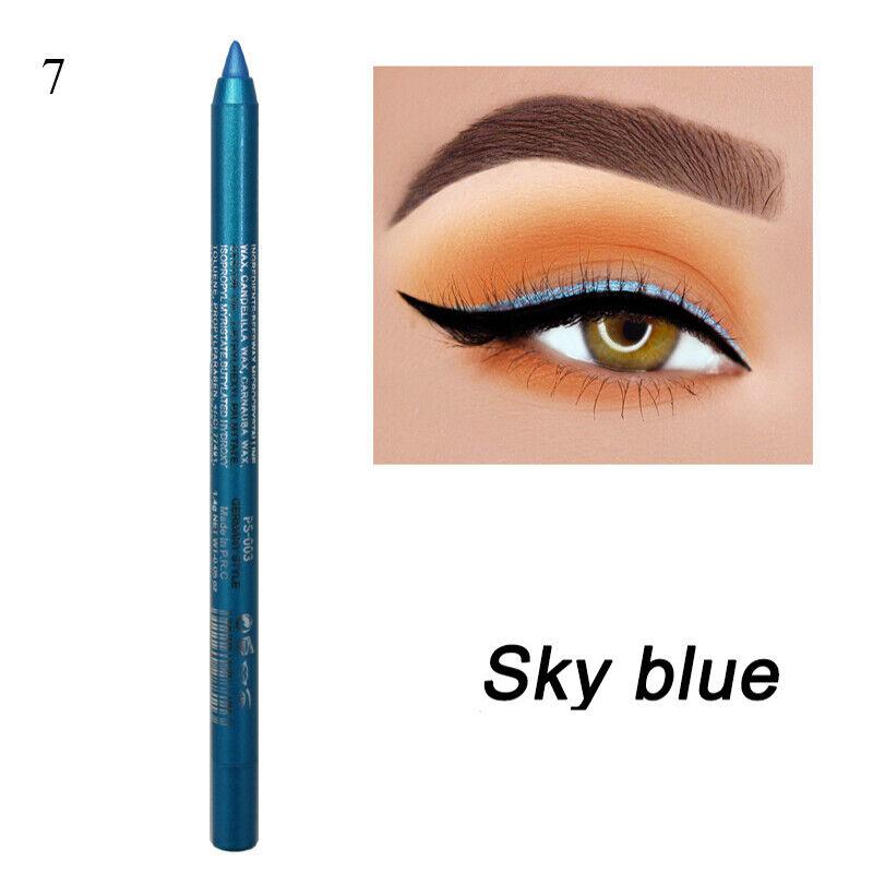 Красочная жидкая подводка для глаз, карандаш для глаз, гелевые ручки, долговечный водостойкий макияж светло-синий
Красочная жидкая подводка для глаз, карандаш для глаз, гелевые ручки, долговечный водостойкий макияж светло-синий