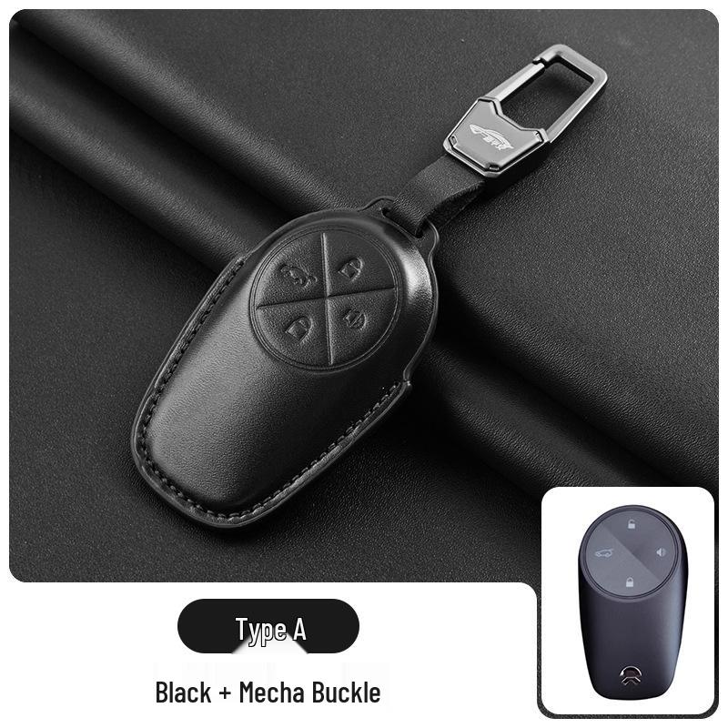Premium Genuine Leather Key Case for Nio Cars: ET5, ES6, ET7, ES8, EC6, ES7, EC7 with Mecha Buckle
Premium Genuine Leather Key Case for Nio Cars: ET5, ES6, ET7, ES8, EC6, ES7, EC7 with Mecha Buckle