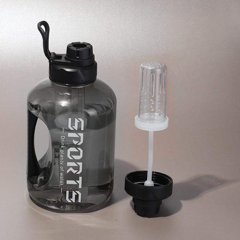 1pc Sports Water Bottle Large Capacity Portable Cup for Gym Cycling Fitness Camping Outdoor Activities for Men 1.8L чёрный
1pc Sports Water Bottle Large Capacity Portable Cup for Gym Cycling Fitness Camping Outdoor Activities for Men 1.8L чёрный