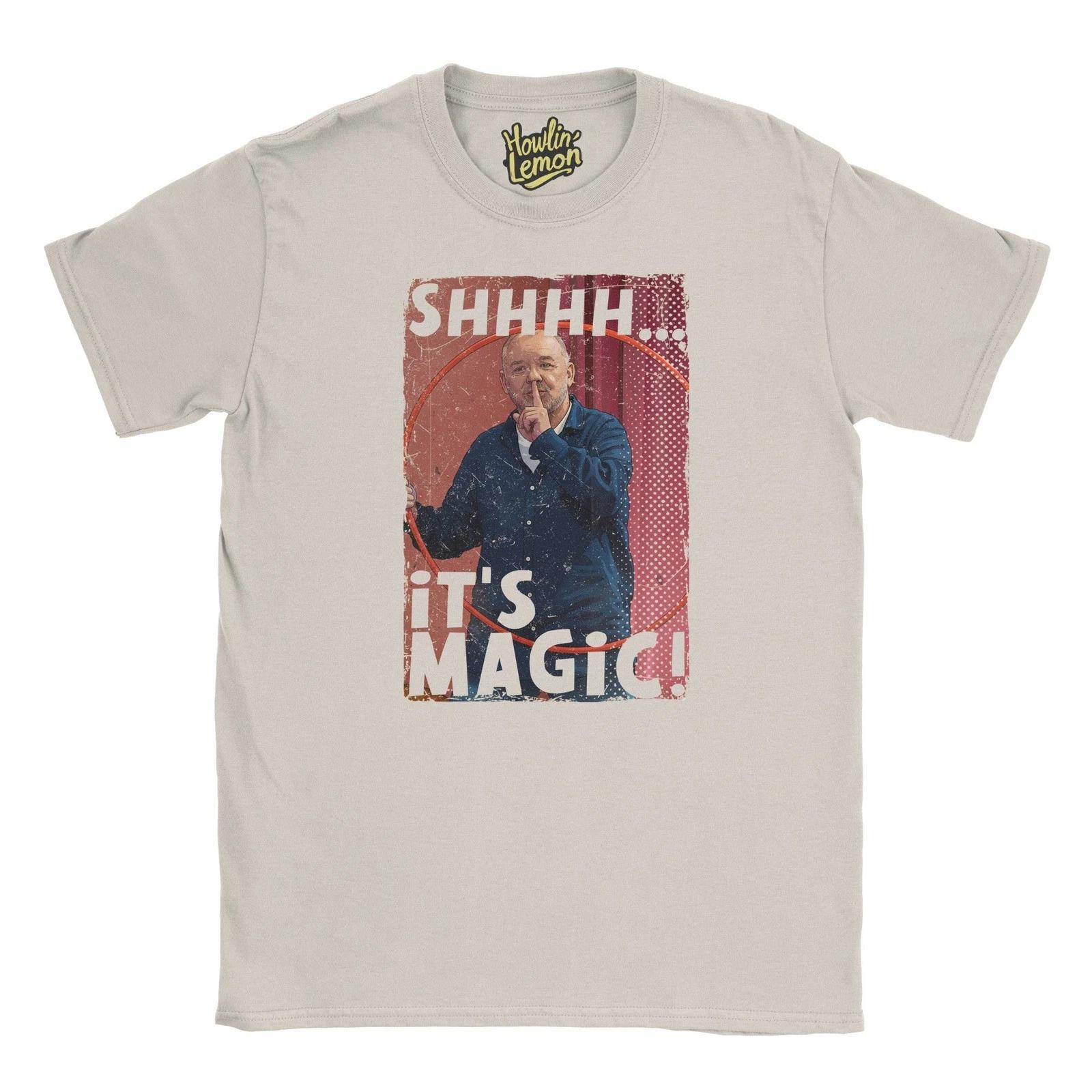 Bob Mortimer T shirt Shhh It s Magic 2XL
Bob Mortimer T shirt Shhh It s Magic 2XL