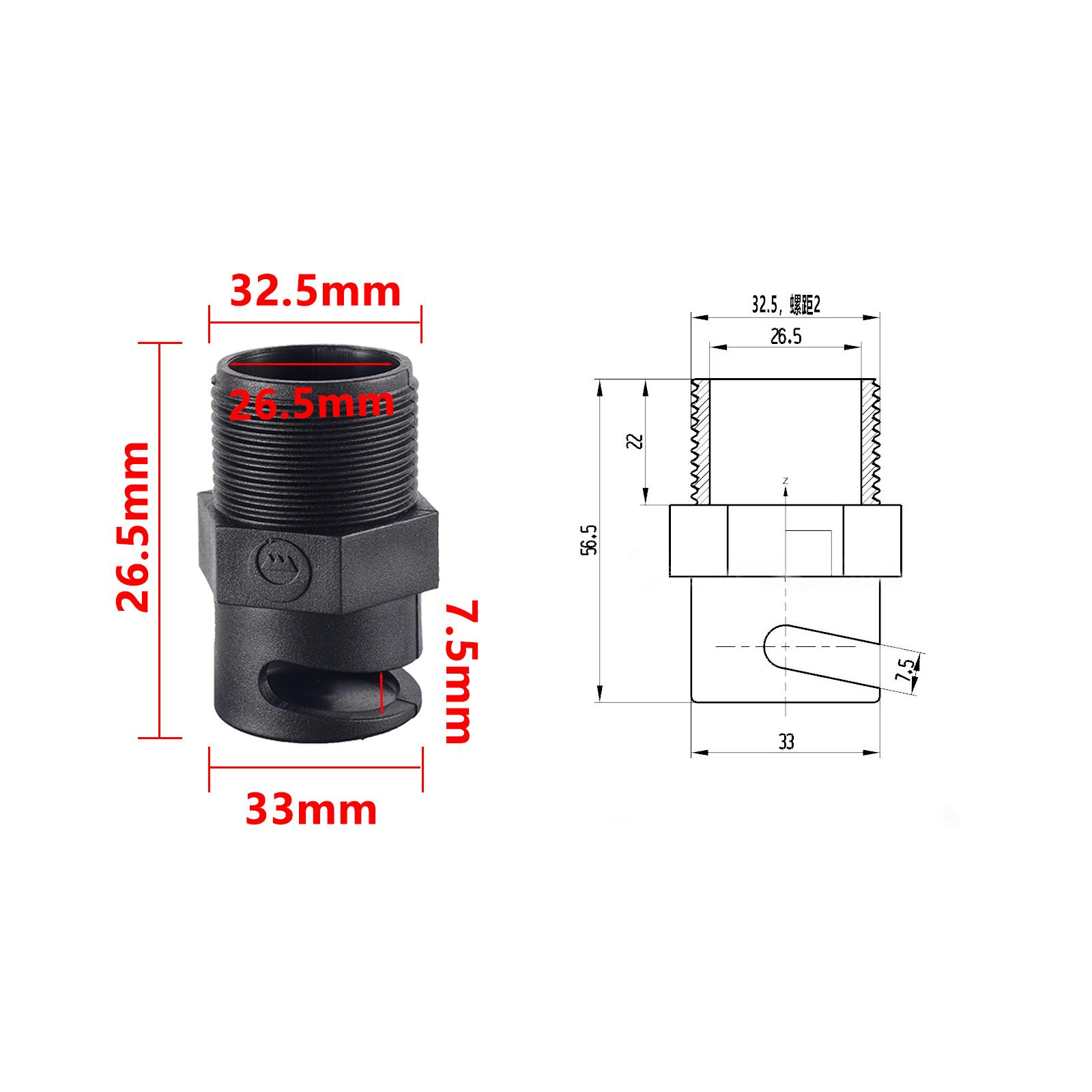 5Pcs 1 Inch Male Thread Refraction Nozzle Garden Lawn Flowerbed Greenhouse Flower Vegetable Plant Irrigation Watering Sprinkler
5Pcs 1 Inch Male Thread Refraction Nozzle Garden Lawn Flowerbed Greenhouse Flower Vegetable Plant Irrigation Watering Sprinkler