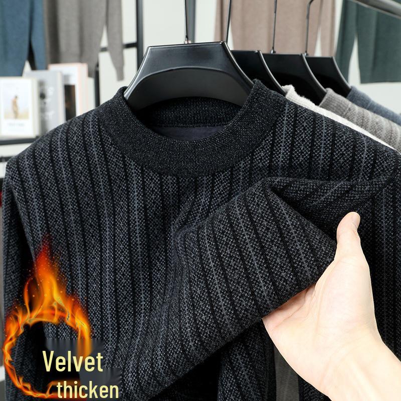 Men s Winter Thickened Jacquard Knit Mink Velvet Sweater, Round Neck, Dad s Style XL чорний
Men s Winter Thickened Jacquard Knit Mink Velvet Sweater, Round Neck, Dad s Style XL чорний