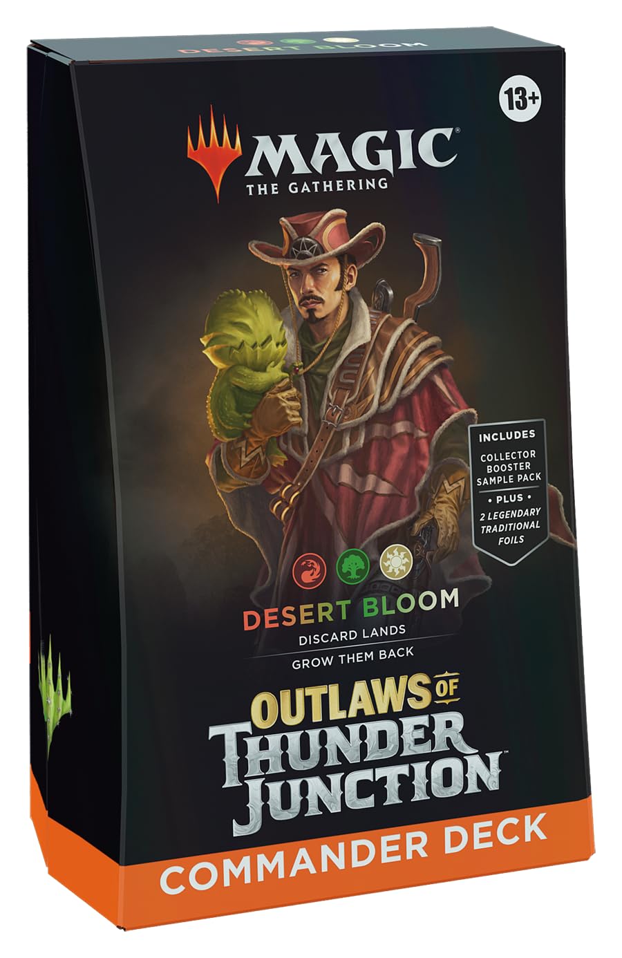 The Gathering Outlaws of Thunder Junction Командирская колода английская версия MTG Коллекционная карта Wizards of the Coast OTJ D32630000 Магия Цветы пустыни
The Gathering Outlaws of Thunder Junction Командирская колода английская версия MTG Коллекционная карта Wizards of the Coast OTJ D32630000 Магия Цветы пустыни