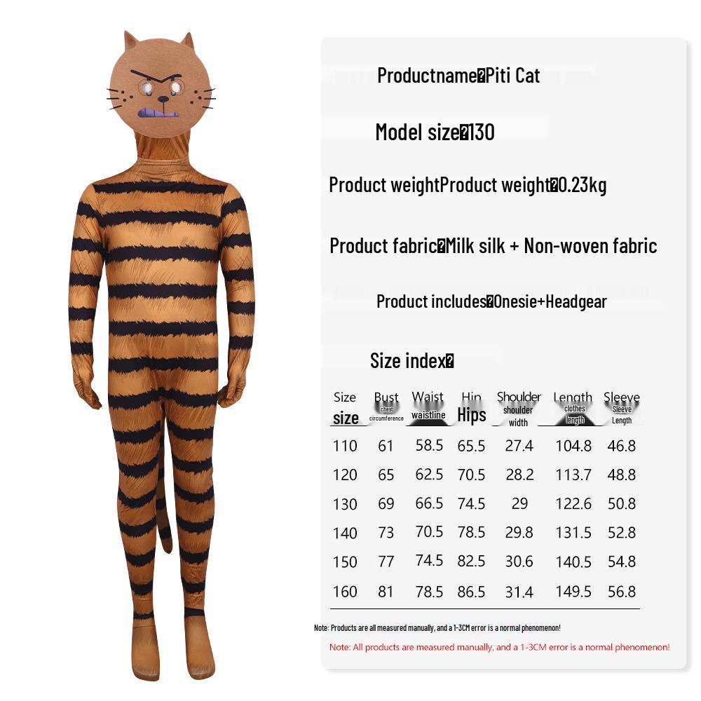 Dog Man Halloween Costume for Kids - Role-Playing Outfit for Stage and Party Performances. 120
Dog Man Halloween Costume for Kids - Role-Playing Outfit for Stage and Party Performances. 120