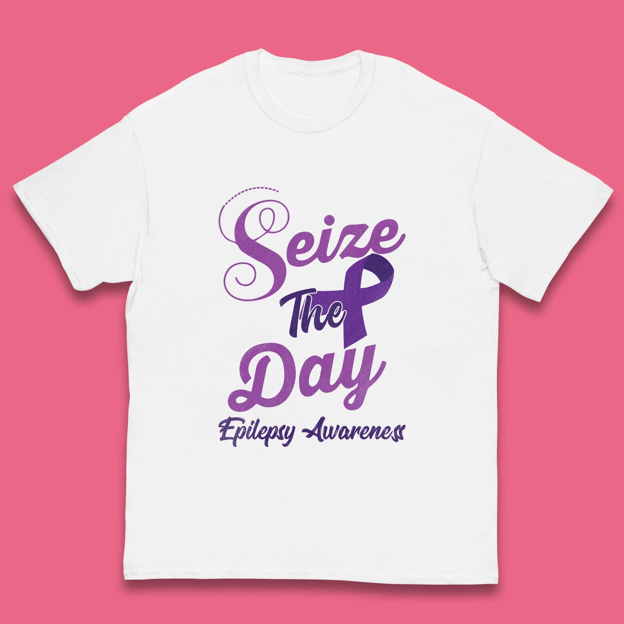 Seize the Day Epilepsy Awareness Kids T-Shirt 100
Seize the Day Epilepsy Awareness Kids T-Shirt 100