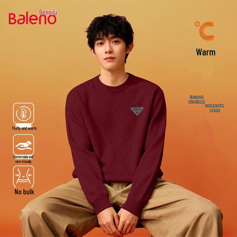 Baleno Men s American Retro Geometric Pullover Sweater L
Baleno Men s American Retro Geometric Pullover Sweater L