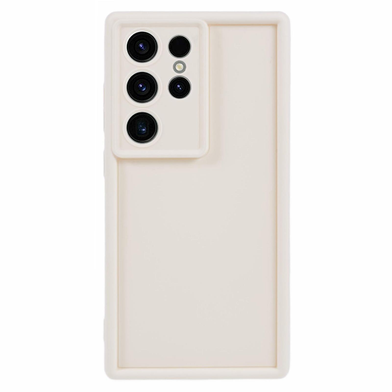 For Samsung Galaxy S23 Ultra Case Soft TPU Anti-Drop Matte Phone Cover Beige
For Samsung Galaxy S23 Ultra Case Soft TPU Anti-Drop Matte Phone Cover Beige