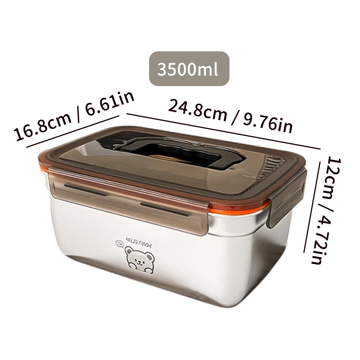 Контейнер для хранения продуктов из нержавеющей стали 304 с крышкой, герметичный, не протекающий, для сохранения свежести продуктов, нагреваемый
Контейнер для хранения продуктов из нержавеющей стали 304 с крышкой, герметичный, не протекающий, для сохранения свежести продуктов, нагреваемый