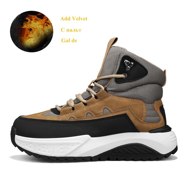 Warm Plush Men s Winter Sneakers Platform Outdoor Trekking Shoes Men N-slip High-top Hiking Shoes for Men zapatillas de hombre 44
Warm Plush Men s Winter Sneakers Platform Outdoor Trekking Shoes Men N-slip High-top Hiking Shoes for Men zapatillas de hombre 44