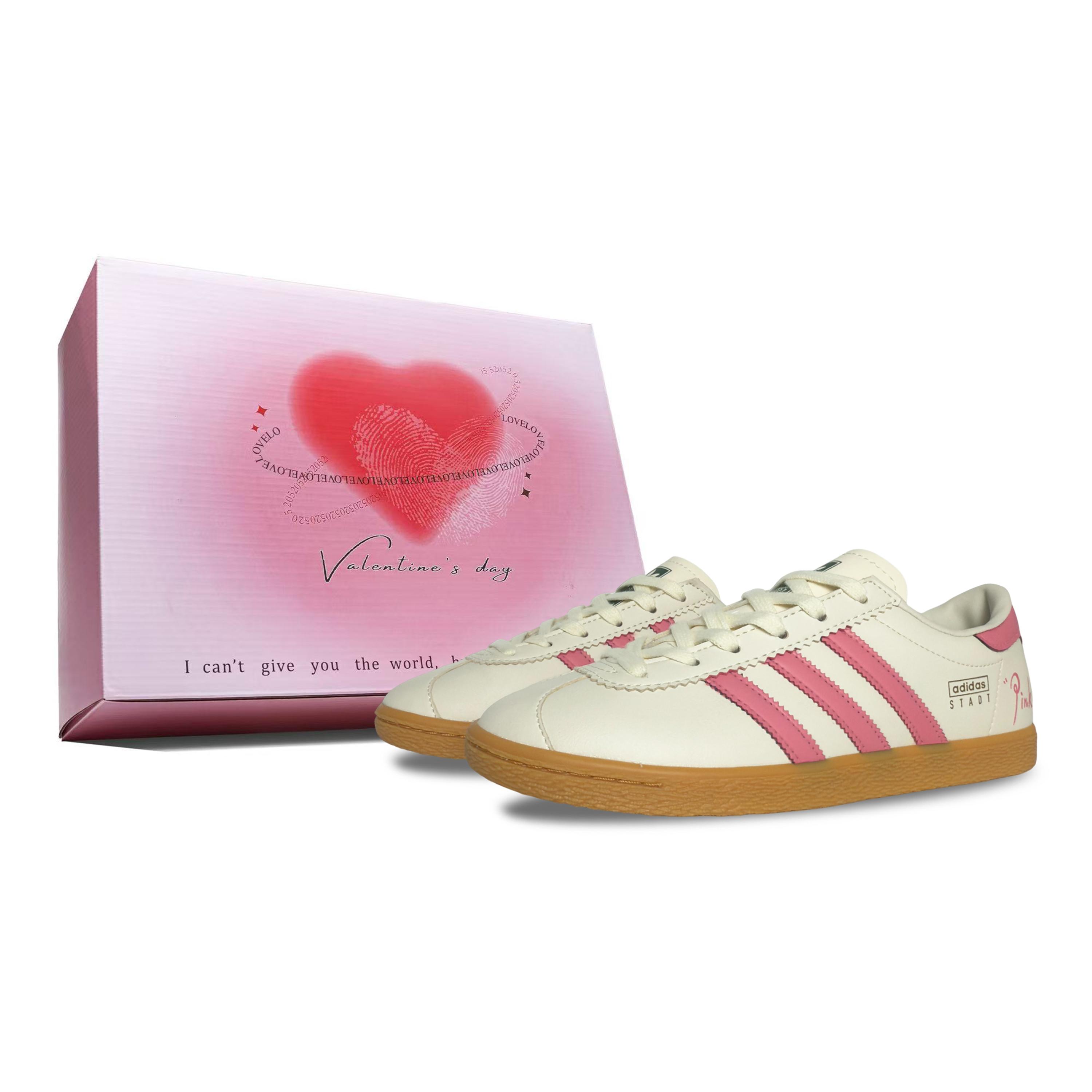 Adidas Originals Stadt Modern, Valentine Box Classic And Versatile Low top German Army Trainers Unisex Beige Pink JR8311(Team758--B) 37⅓
Adidas Originals Stadt Modern, Valentine Box Classic And Versatile Low top German Army Trainers Unisex Beige Pink JR8311(Team758--B) 37⅓