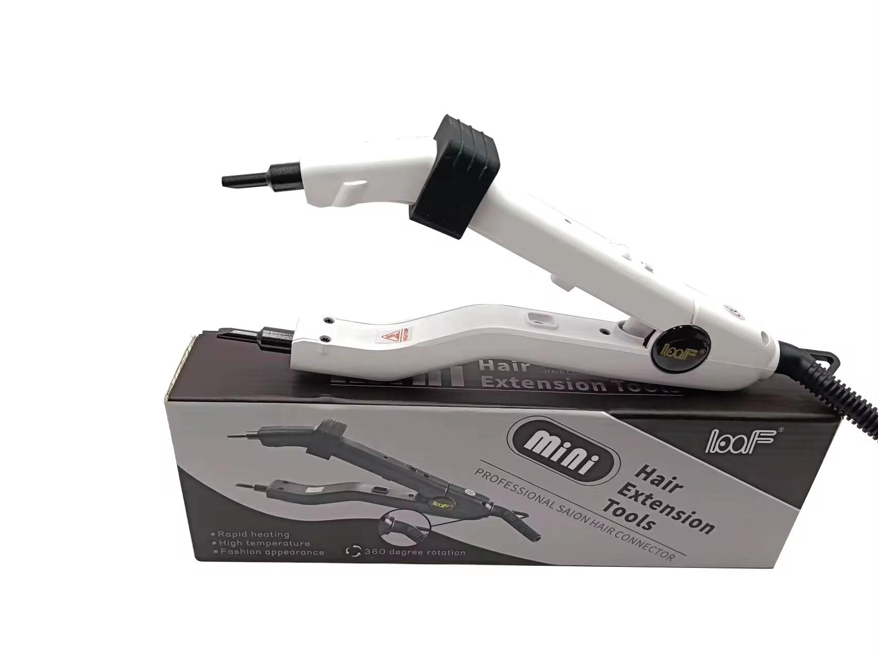 LOOF Professional Hair Fusion Iron with Temperature Control 609 A Head Extension Tool EU Standard білий
LOOF Professional Hair Fusion Iron with Temperature Control 609 A Head Extension Tool EU Standard білий