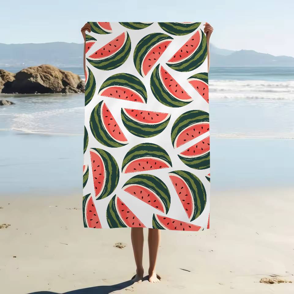 Fruit Watermelon Pattern Print Cartoon Beach Towel Cute Kawaii Room Decor Bath Girls Children Hand Towels For Bathroom Shower W30*H60(CM)
Fruit Watermelon Pattern Print Cartoon Beach Towel Cute Kawaii Room Decor Bath Girls Children Hand Towels For Bathroom Shower W30*H60(CM)
