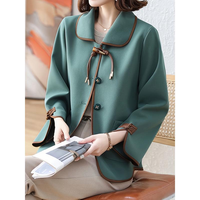 Red New Chinese Style Mom Coat M 46193 M темно-блакитний колір
Red New Chinese Style Mom Coat M 46193 M темно-блакитний колір