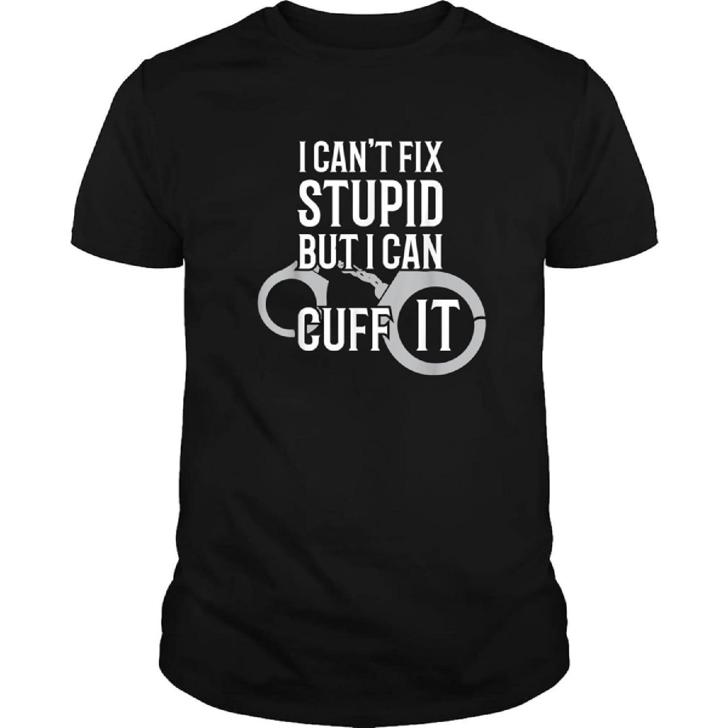 Police Officer T Shirt I Can t - Rashbi Shirts - Fix Stupid But I Can Cuff It Black XXXXXL різнокольоровий
Police Officer T Shirt I Can t - Rashbi Shirts - Fix Stupid But I Can Cuff It Black XXXXXL різнокольоровий