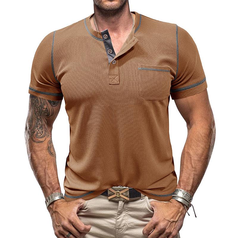 Men s Retro Henley Waffle Knit Short Sleeve T-Shirt Extra Extra Large хакі
Men s Retro Henley Waffle Knit Short Sleeve T-Shirt Extra Extra Large хакі