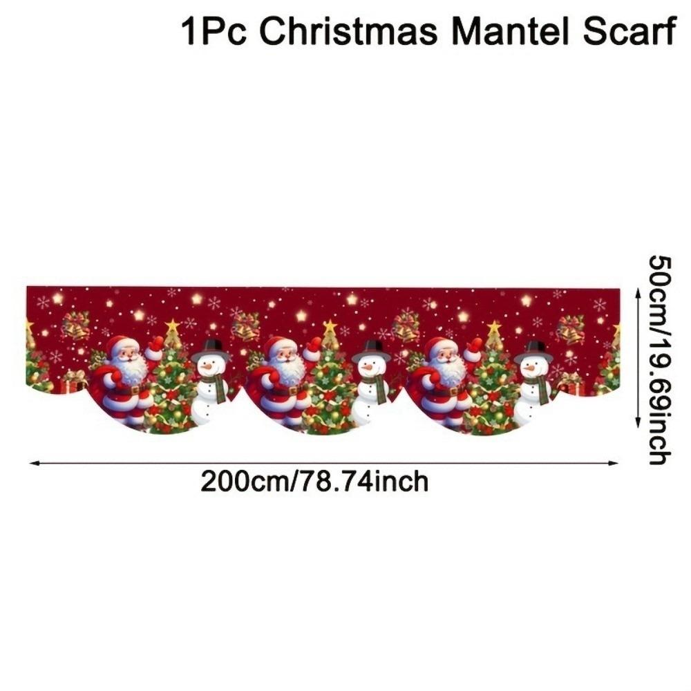 Christmas Mantel Scarf Snowman Indoor Fireplace Ornament Fireplace Scarf Christmas Decorations
Christmas Mantel Scarf Snowman Indoor Fireplace Ornament Fireplace Scarf Christmas Decorations