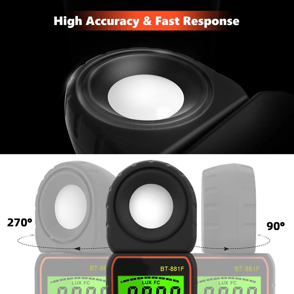 Digital Light Meter with Auto Range Hold and Fast Response High Accuracy Illuminance Meter for Various Lighting Conditions China Mainland
Digital Light Meter with Auto Range Hold and Fast Response High Accuracy Illuminance Meter for Various Lighting Conditions China Mainland