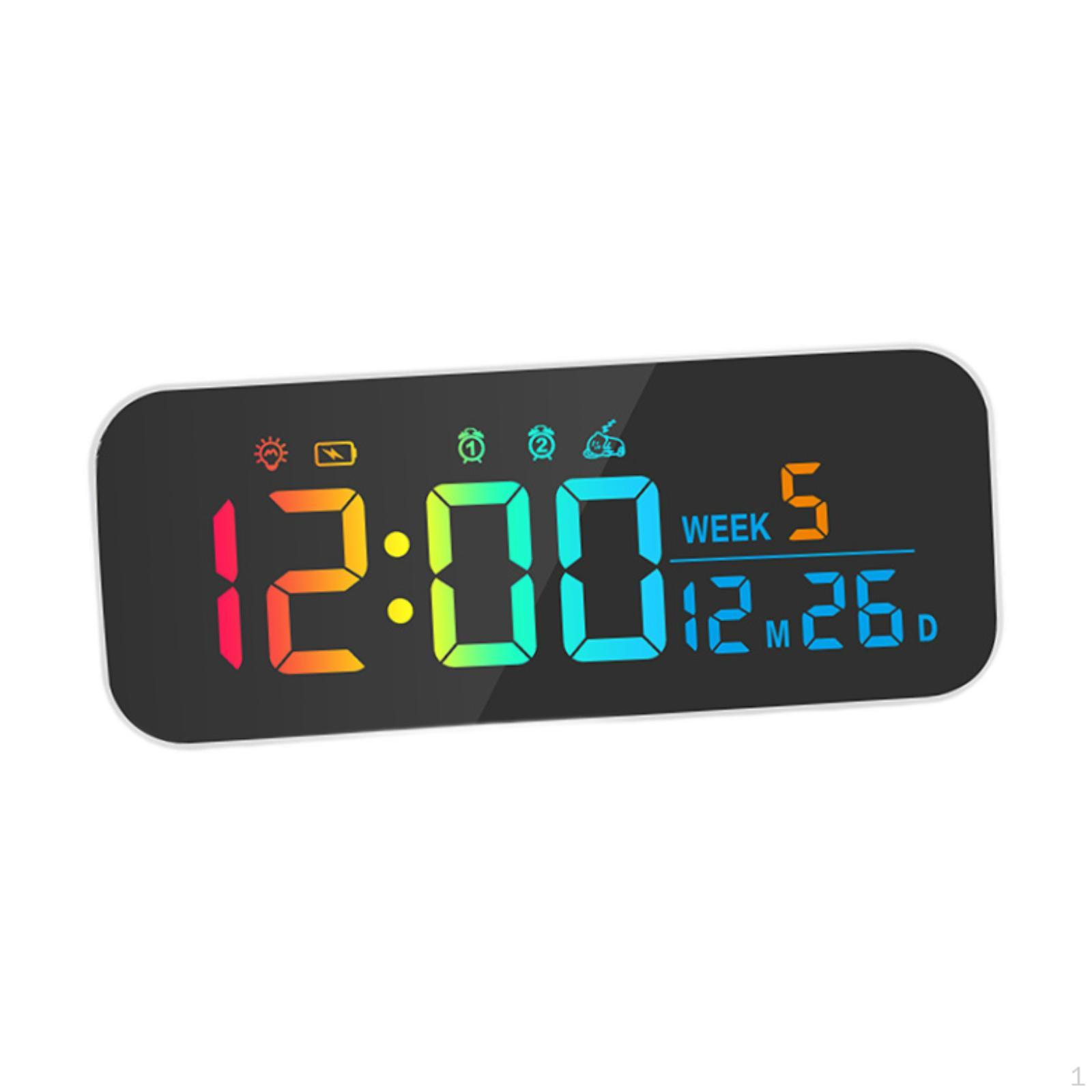 Усовершенствованные цифровые часы с регулируемым дисплеем и голосом чёрный
Усовершенствованные цифровые часы с регулируемым дисплеем и голосом чёрный