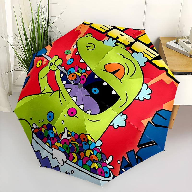 Cereal Monster Automatic Opening and Closing, 8 rib Structure Portable Umbrella, Suitable for Men and Women in All Seasons Perfect Gift for
Cereal Monster Automatic Opening and Closing, 8 rib Structure Portable Umbrella, Suitable for Men and Women in All Seasons Perfect Gift for