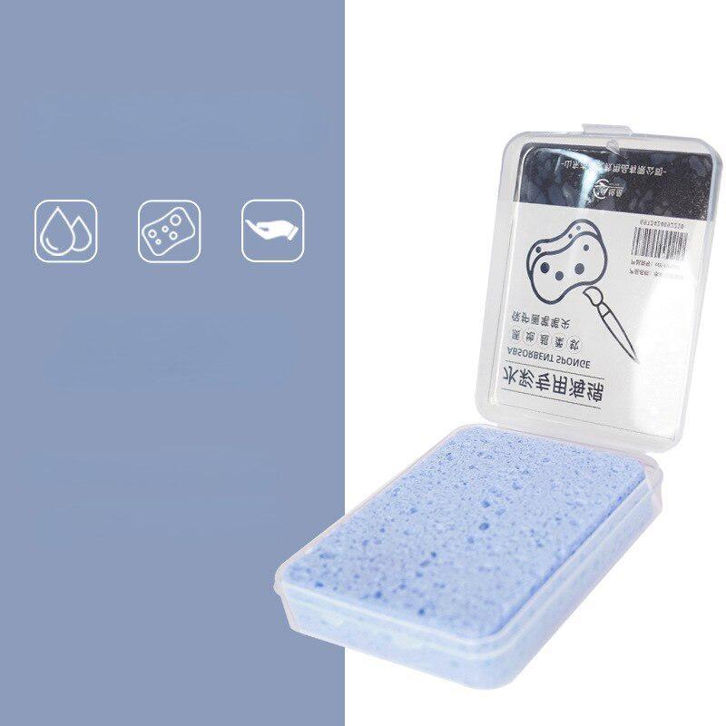 1 шт. губка для акварельной живописи в упаковке, увлажняющий специальный водный мел, сильная водопоглощающая губка, инструмент, художественные принадлежности синий
1 шт. губка для акварельной живописи в упаковке, увлажняющий специальный водный мел, сильная водопоглощающая губка, инструмент, художественные принадлежности синий