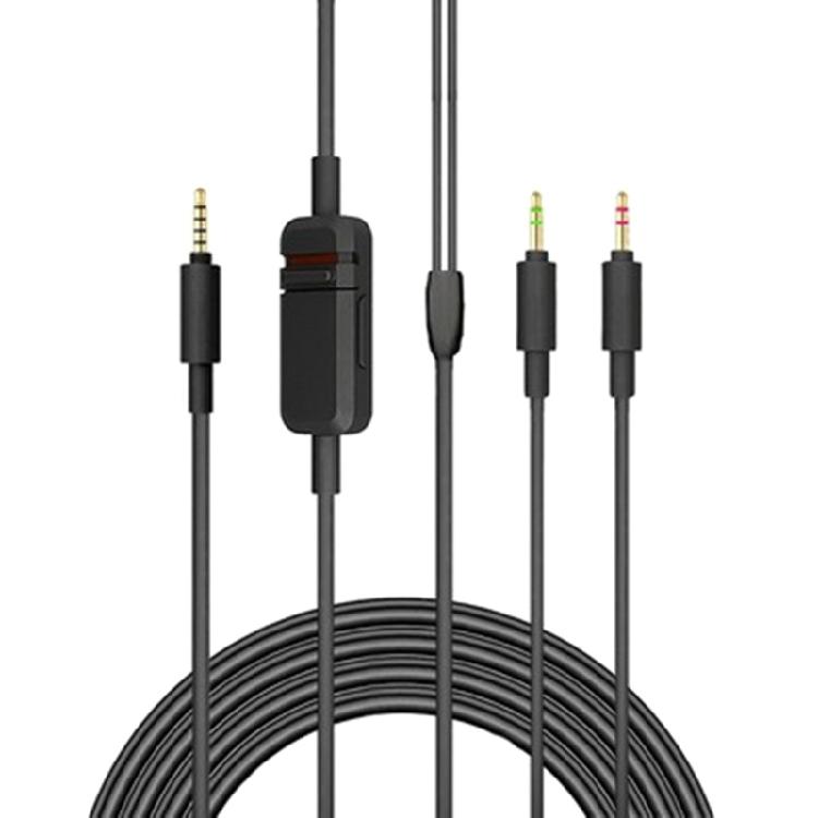 Audio Headphone Cable for MMX300 Headphone Replacement Line 3.5mm Splitter 1
Audio Headphone Cable for MMX300 Headphone Replacement Line 3.5mm Splitter 1