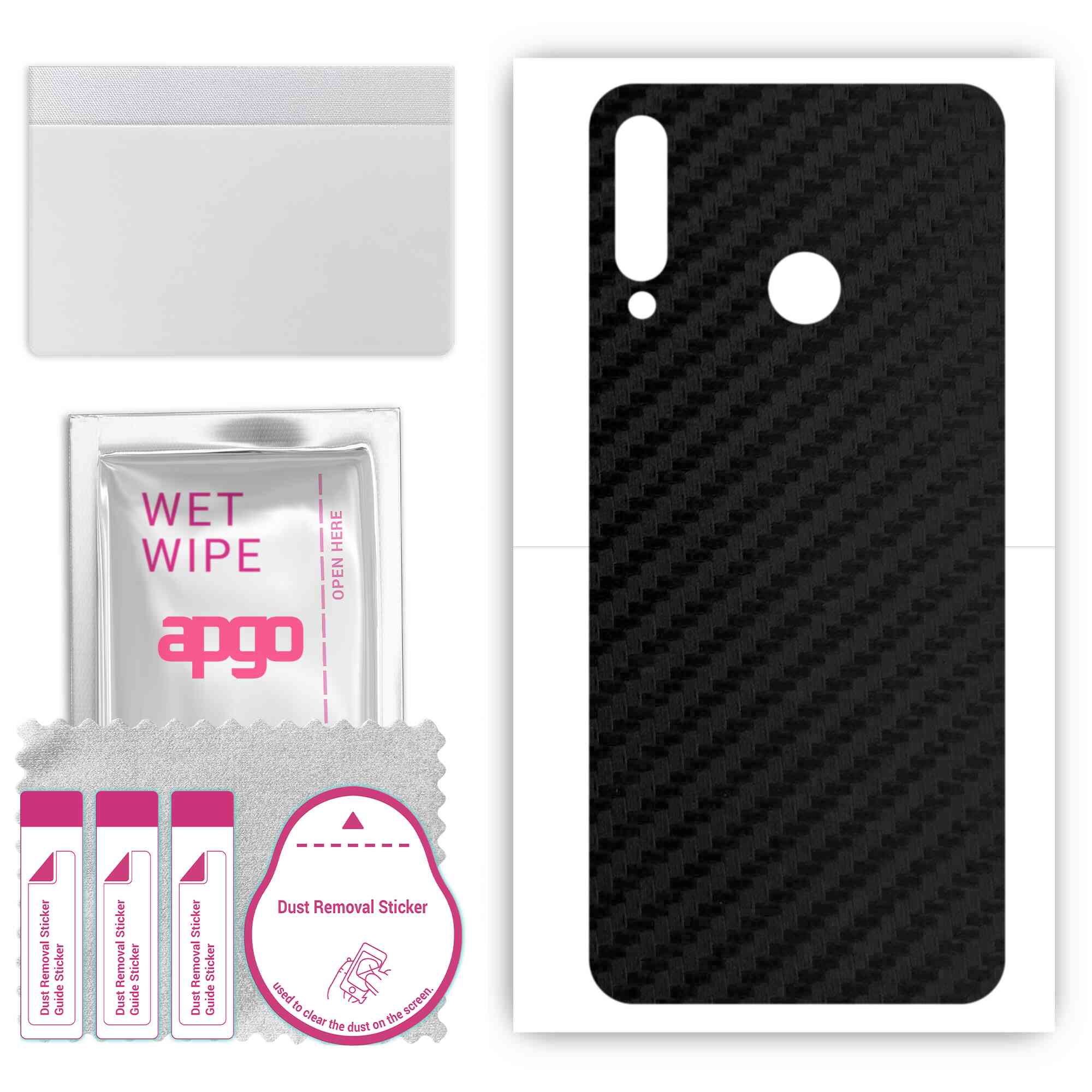 apgo Protective Skin Sticker for the back compatible with Tecno Spark Power, Wrap Film, Foil, Vinyl - Pattern Carbon Black
apgo Protective Skin Sticker for the back compatible with Tecno Spark Power, Wrap Film, Foil, Vinyl - Pattern Carbon Black