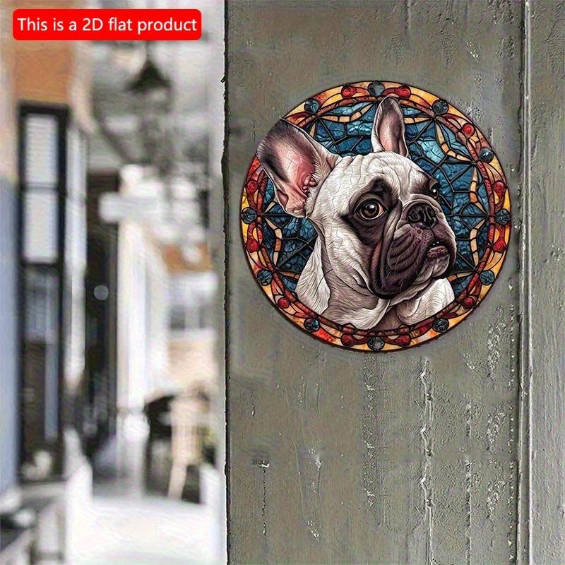 2d Flat 20*20cm, Spring Wooden Sign French Bulldog Theme Decoration, Round Wreath Decor, for Home, Kitchen, Garden, Bedroom, Bar Decoration. 20x20cm
2d Flat 20*20cm, Spring Wooden Sign French Bulldog Theme Decoration, Round Wreath Decor, for Home, Kitchen, Garden, Bedroom, Bar Decoration. 20x20cm
