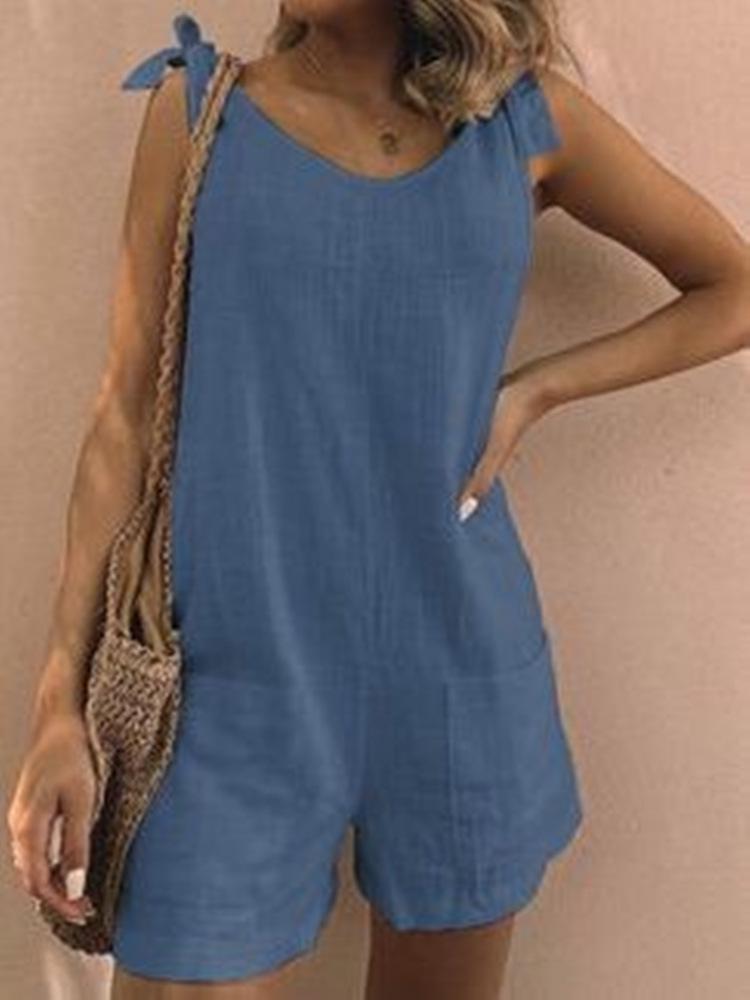 Summer 2025 Solid Color Cotton Linen Jumpsuit with Patch Pockets X-Large
Summer 2025 Solid Color Cotton Linen Jumpsuit with Patch Pockets X-Large