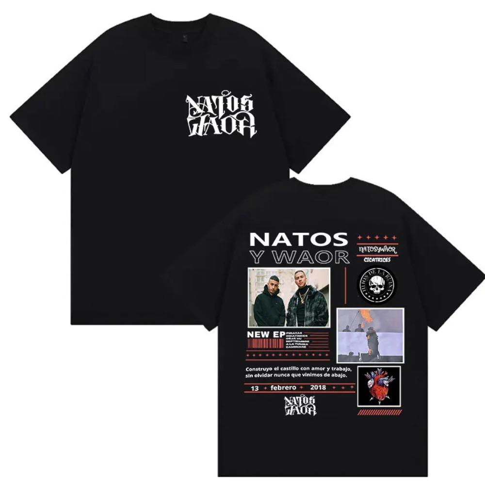 Rapper NATOS WAOR Album 2025 Merch T-Shirt Men s High Quality Fashion O-Neck T Shirt Hip Hop Oversized Tshirts Streetwear XXXXXL чёрный
Rapper NATOS WAOR Album 2025 Merch T-Shirt Men s High Quality Fashion O-Neck T Shirt Hip Hop Oversized Tshirts Streetwear XXXXXL чёрный