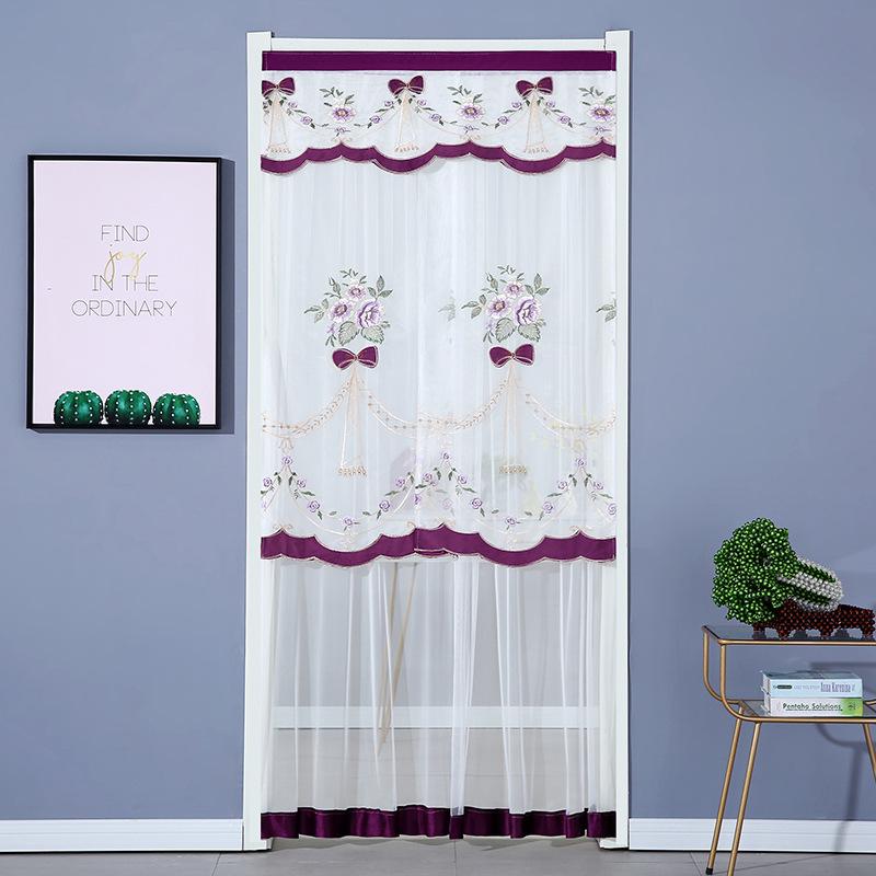 Household Lace Door Curtain Free Punching Anti-Mosquito Screen Curtain Bedroom Kitchen Partition Curtain 90x120cm
Household Lace Door Curtain Free Punching Anti-Mosquito Screen Curtain Bedroom Kitchen Partition Curtain 90x120cm